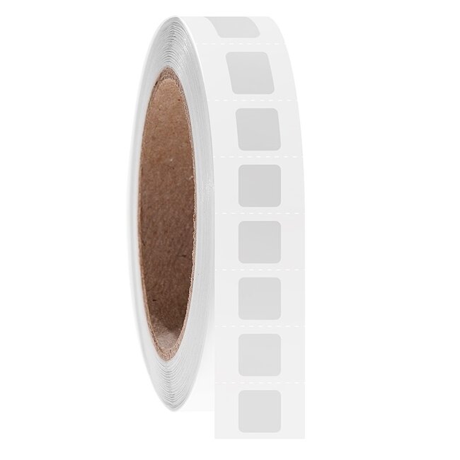 Étiquettes cryogéniques à code - barres 12mm x 12mm