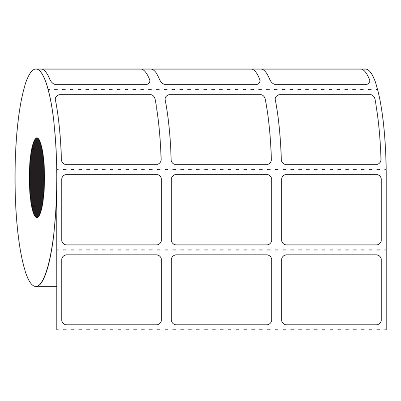 LabID™ Cryo Barcode Etiketten - 31,8 x 22,2mm / Thermotransfer