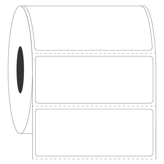 LabID™ Cryo Barcode Etiketten - 63,5 x 25,4mm / Thermotransfer