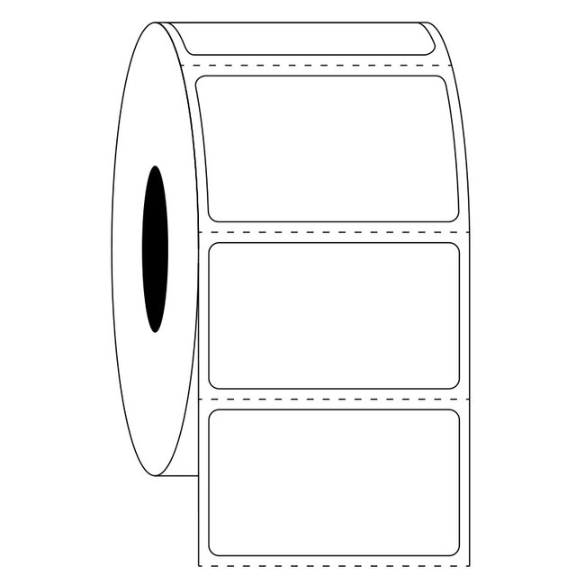 Étiquettes Cryogéniques À Codes Barres - 38,1 x 22,2mm / Transfert Thermique