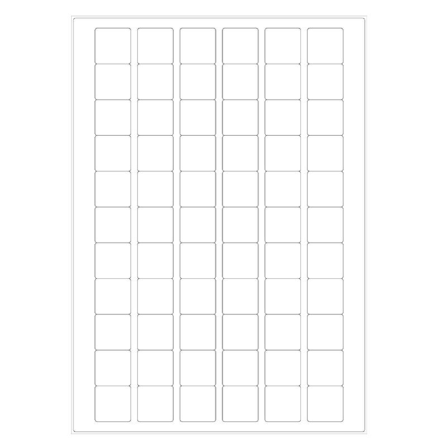 Cryo Laser Labels For Frozen Vials & Containers  - 25.4 x 25.4mm / A4 Format