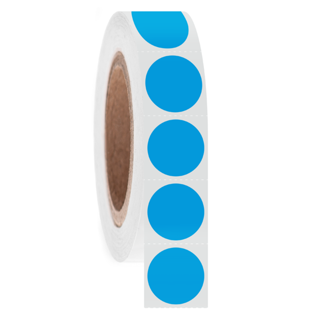 LabID™ Cryo Barcode Labels - Ø 25,4mm / Thermal Transfer