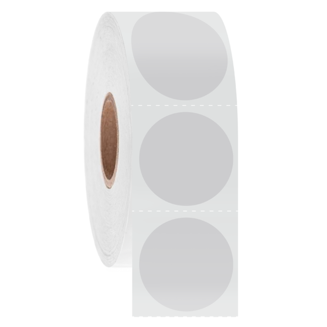 Cryo Thermal Transfer Barcode Labels  - Ø 25.4mm