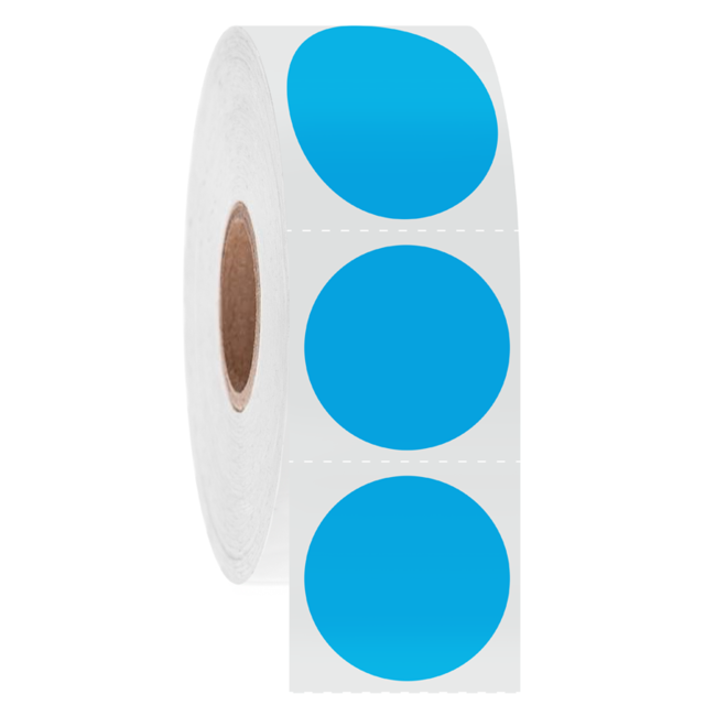 Cryo Thermal Transfer Barcode Labels  - Ø 25.4mm