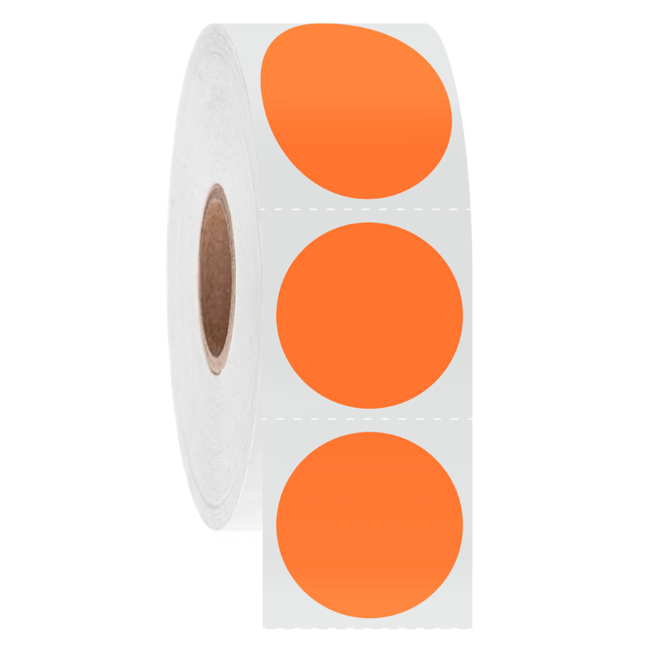 LabID™ Étiquettes Cryogéniques À Code Barres - Ø 25,4mm / Transfert Thermique