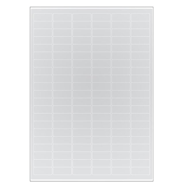 Cryo Laser Labels For Frozen Vials & Containers  - 31,5 x 13mm / A4 Format