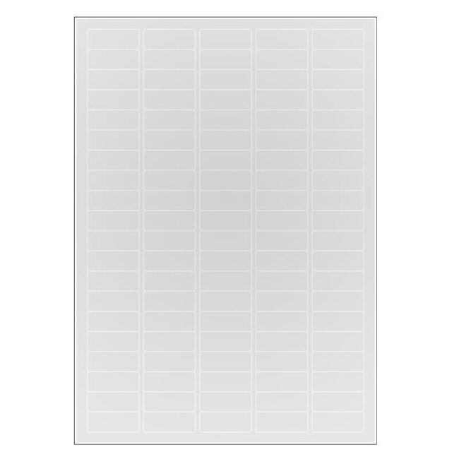 Cryo Laser Labels For Frozen Vials & Containers  - 36 x 14mm / A4 Format