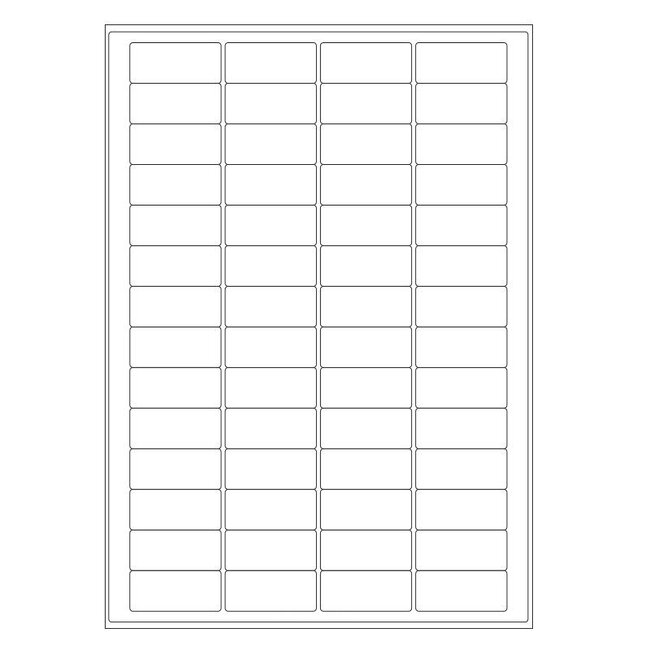 Cryo Laser Labels For Frozen Vials & Containers  - 45 x 20mm / A4 Format