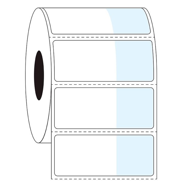Kryo Etiketten Für Gefrorene Oberflächen - 31,8 x 22,2mm + 19,1mm