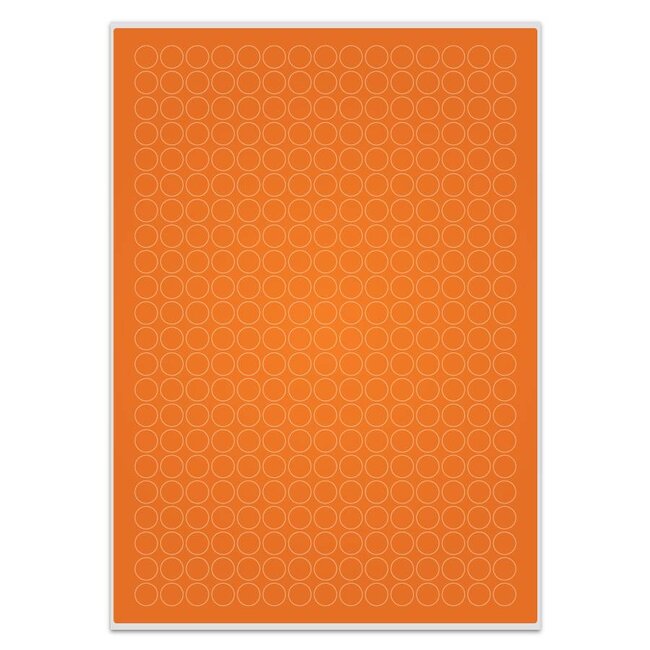 LabID™ Kryo Laser-Etiketten Auf DIN A4-Bögen - Ø 11mm