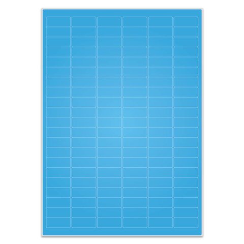 Cryo labels on sheets for laser printers 31.5mm x 13mm (A4 format)