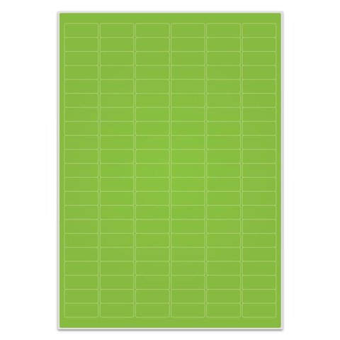 Cryo labels on sheets for laser printers 31.5mm x 13mm (A4 format)