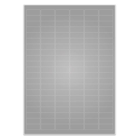 Cryo labels on sheets for laser printers 31.5mm x 13mm (A4 format)
