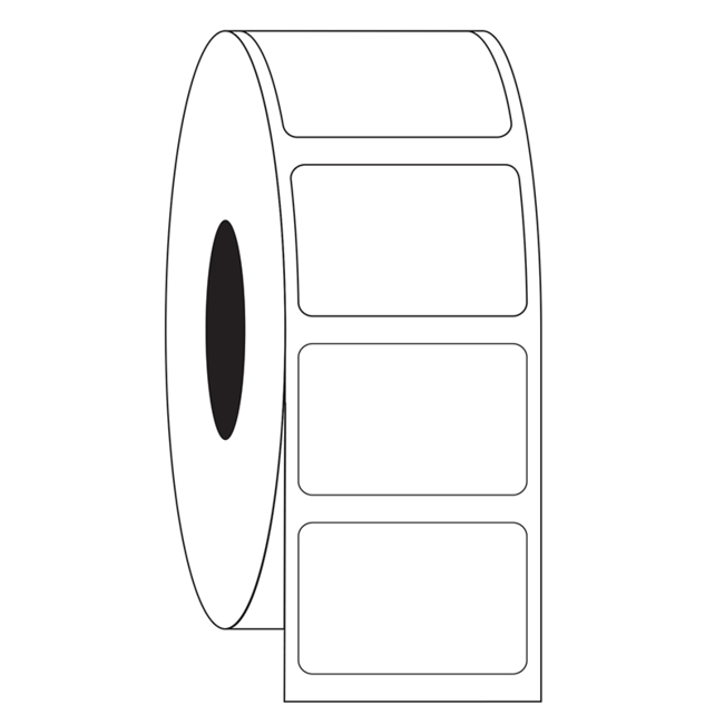LabID™ Permanent Autoclave-Resistant Labels - 25,4 x 17,5mm / Thermal Transfer