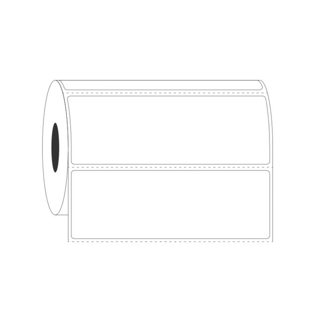 Cryo Barcode Etiketten - 101,6 x 34,9mm / Direct Thermal