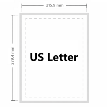 Label Templates MS Word - US Letter Format