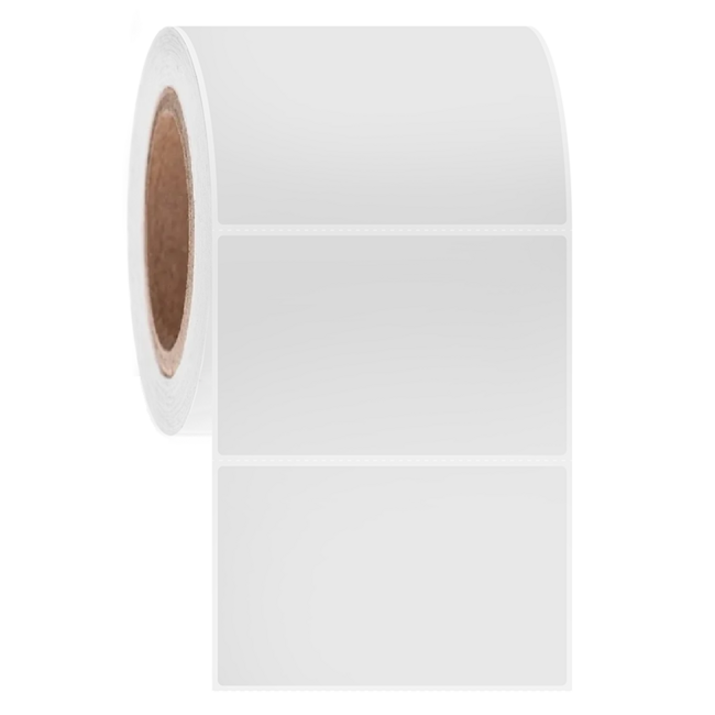 LabID™ Étiquettes cryogéniques à code- barres - 101,6 x 63,5mm / Transfert Thermique
