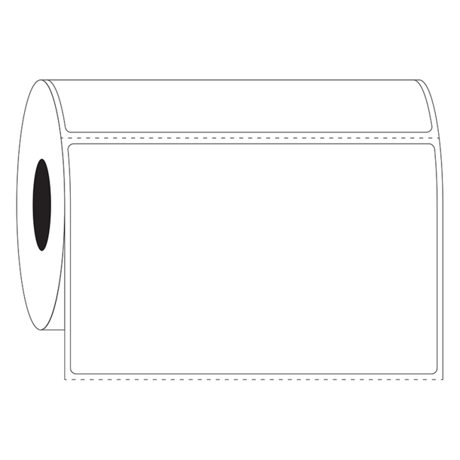 LabID™ Étiquettes cryogéniques à code- barres - 101,6 x 63,5mm / Transfert Thermique