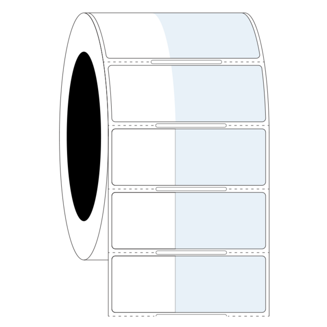 LabID™ Étiquettes à Enrouler Pour Stockage Cryogénique - 28,6 x 25,4mm + 41mm