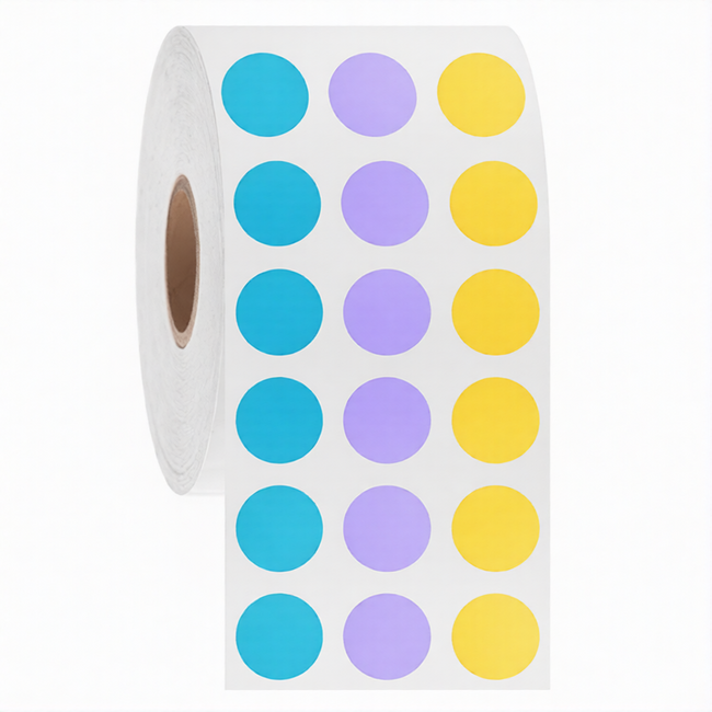 LabID™ Cryo Barcode Labels - Ø 12,7mm / Thermal - Transfer