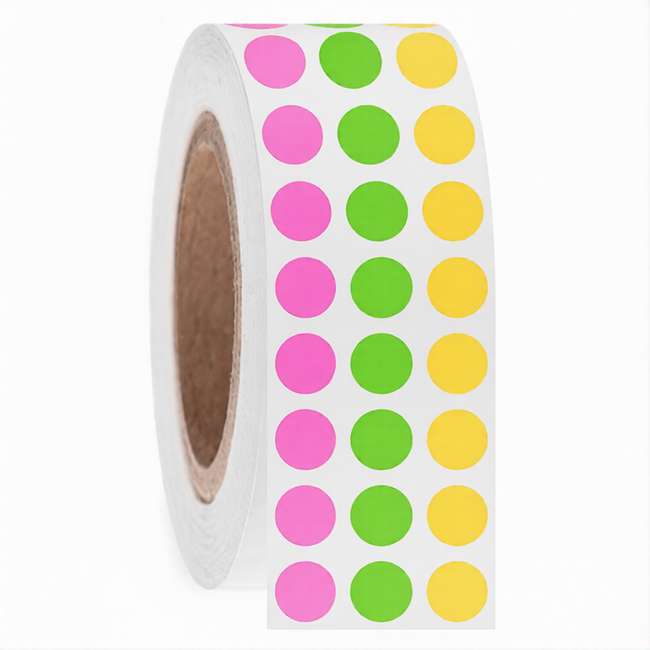 LabID™ Cryo Barcode Eetiketten - Ø 12,7mm / Thermotransfer