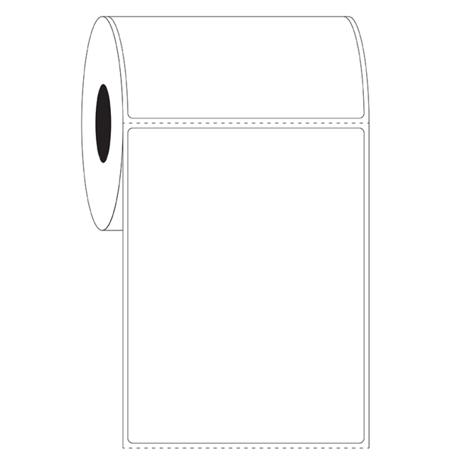 LabID™ Cryo Barcode Etiketten - 76,2 x 102mm / Thermotransfer