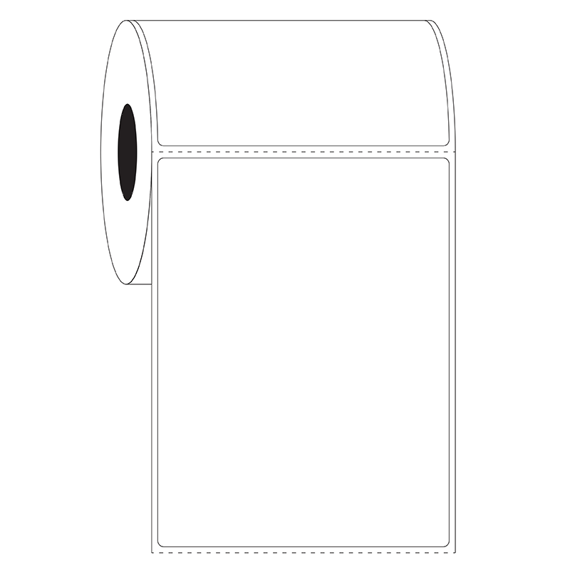 LabID™ Cryo Barcode Etiketten - 76,2 x 102mm / Thermotransfer