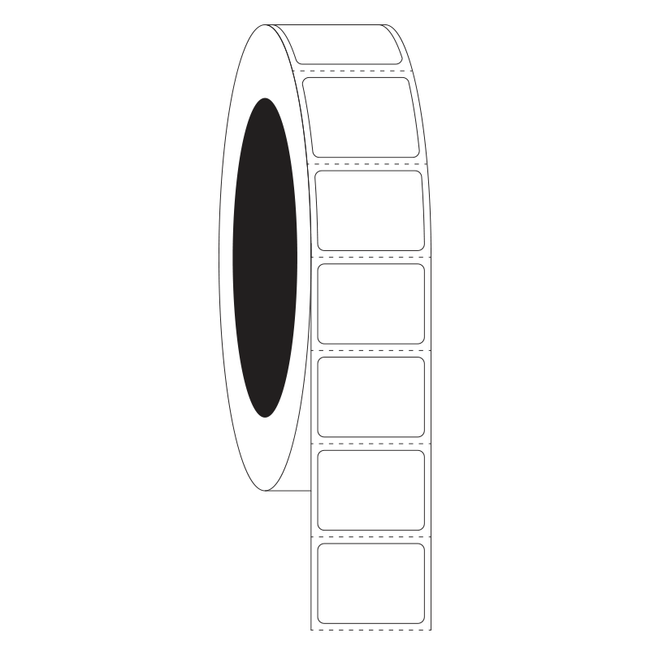 LabID™ Kryo Barcode Etiketten - 25,4 x 19,1mm / Thermotransfer