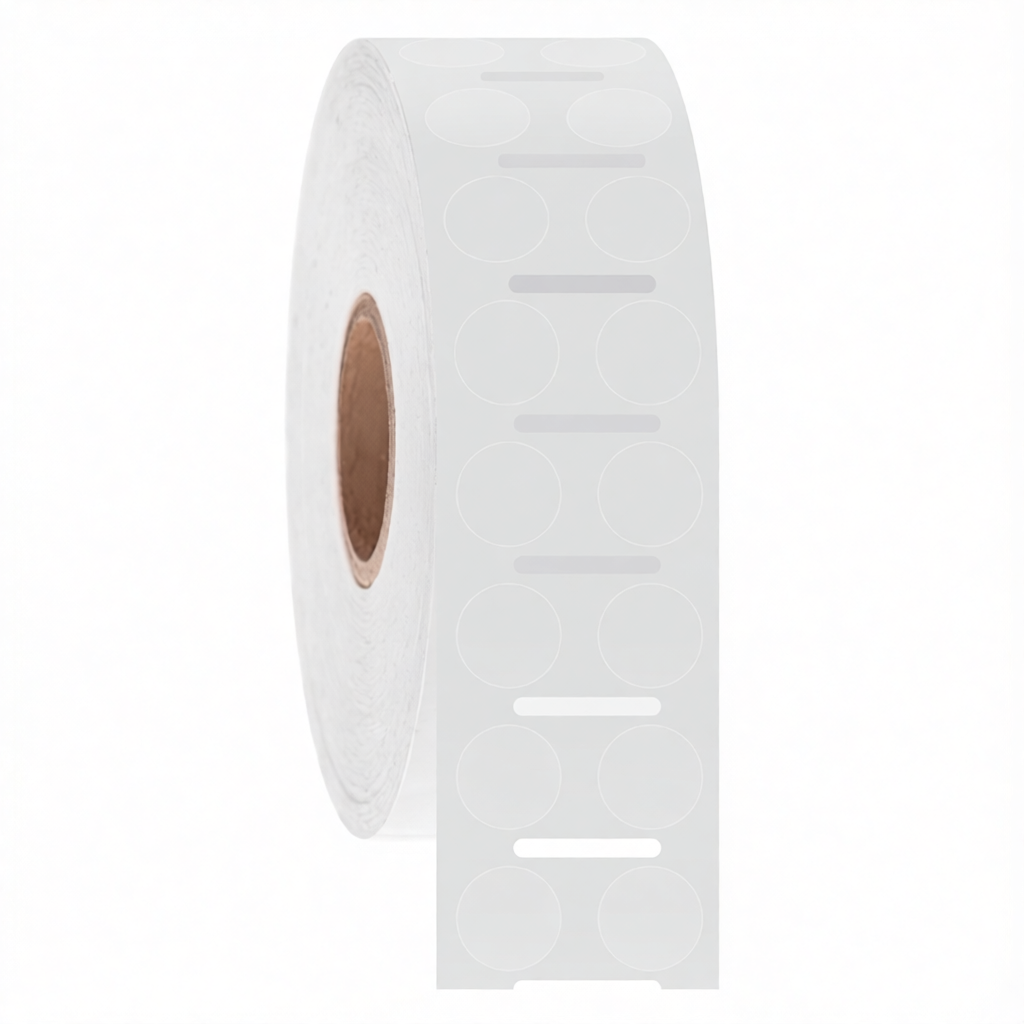 LabID™ Étiquettes Cryogéniques Transparentes - Ø 9mm / Transfert Thermique