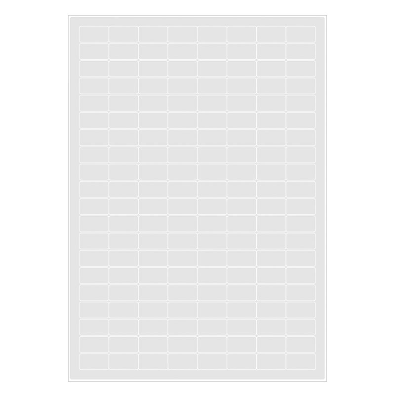 Cryo labels on sheets for laser printers 24 x 13mm (A4 format)