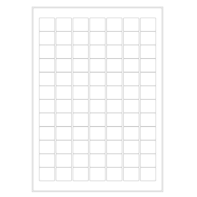 LabID™ Cryo Laseretiketten Op A4-Vellen - 25 x 22mm