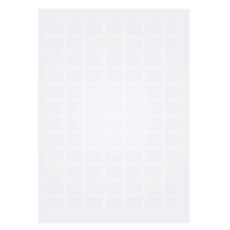 LabID™ Cryo labels on sheets for laser printers - 25 x 22mm (A4 format)