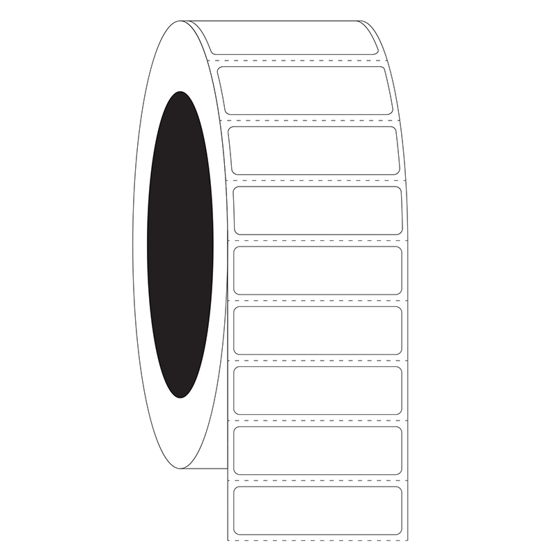 Cryogenic Barcode Labels - 44.5 x 12.7mm