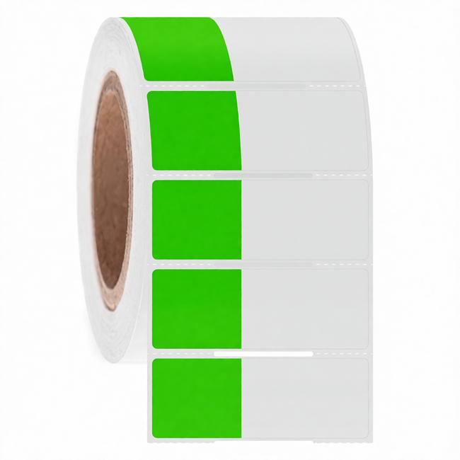 LabID™ Selbstlaminierende Kryo  Wickeletiketten - 28,6 x 25,4mm + 41mm / Thermotransfer