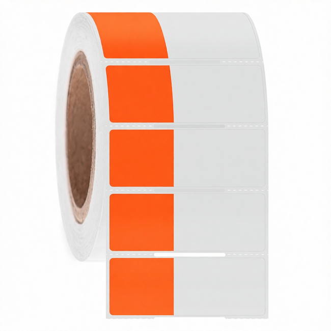 LabID™ Cryogenic Wrap Around Labels - 28,6 x 25,4mm + 41mm / Thermal Transfer