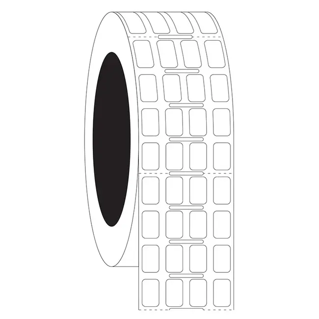 Étiquettes Cryogéniques Pour Racks En Acier - 7,87 x 12,7mm