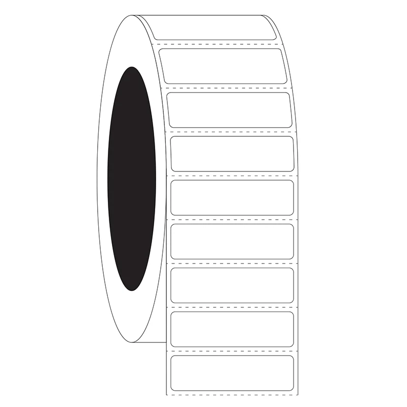 Kryo-Etiketten Für Metall-Gestelle - 44,45 x 12,7mm