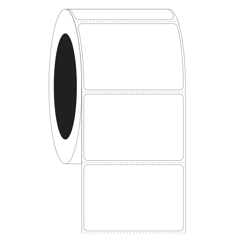 Kryo-Etiketten Für Metall-Gestelle - 76,2 x 50,8mm