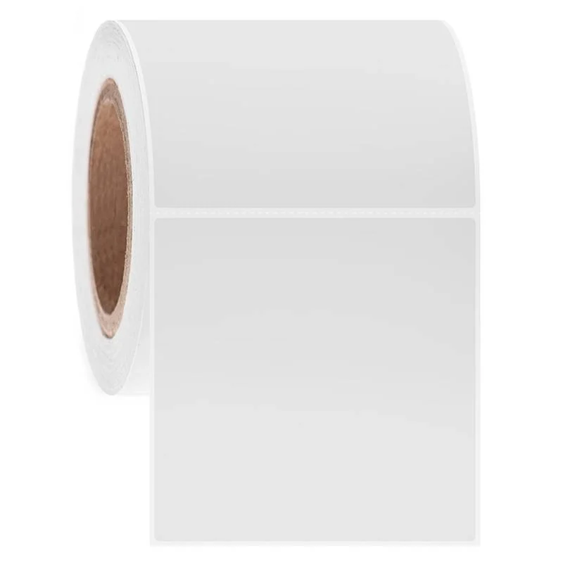 Kryo Etiketten Für Metall-Gestelle - 101,6 x 101,6mm / Thermotransfer