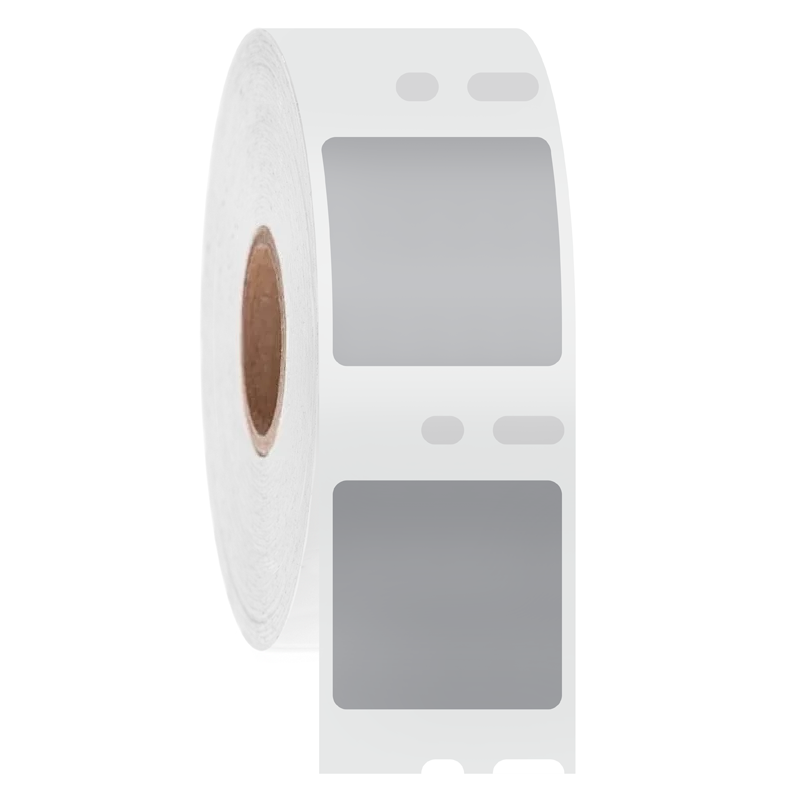 Cryo DYMO etiketten  (diepvries-etiketten)  25,4 x 25,4mm - Grijs
