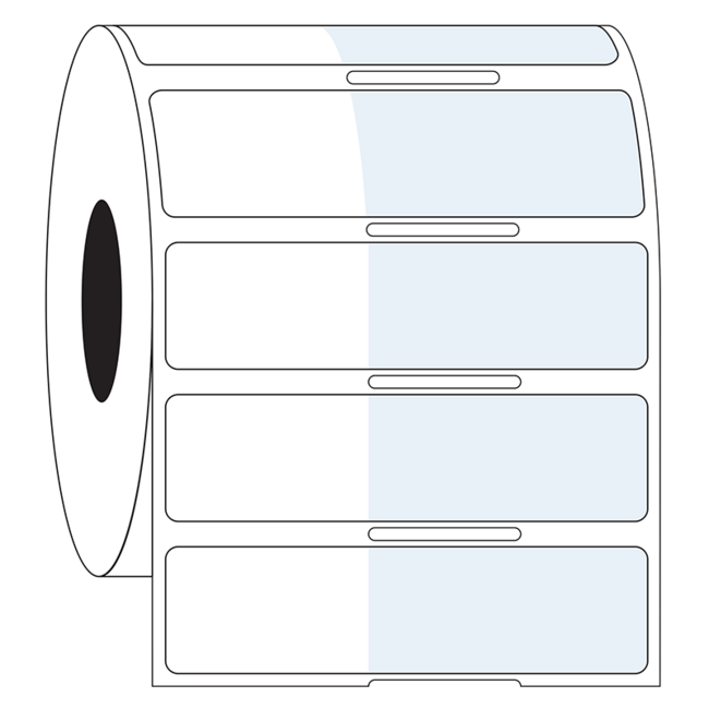 LabID™ Étiquettes à Enrouler Pour Stockage Cryogénique - 25,4 x 15,9mm + 35mm