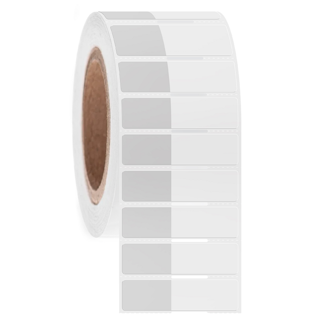 LabID™ Selbstlaminierende Kryo  Wickeletiketten - 25,4 x 15,9mm + 35mm / Thermotransfer