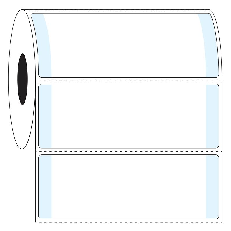 Étiquettes Correctrices /Couvrantes Pour Surfaces Déjà Congelées - 88,9 x 31,8mm ** Opaque