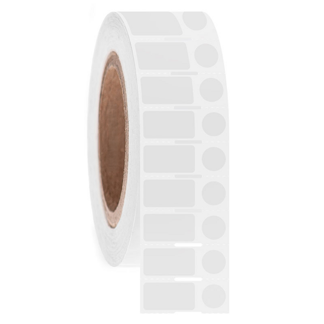 LabID™ Cryo Barcode Labels - 23,9 x 12,7mm + Ø 11,1mm / Direct Thermal