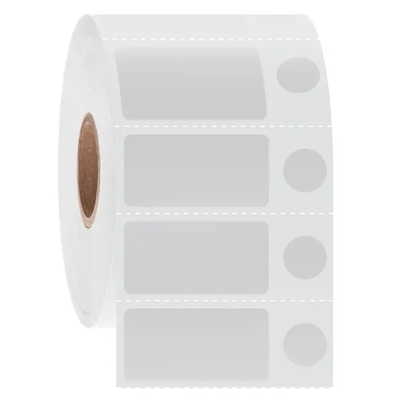 LabID™ Cryo Barcode Etiketten - 31,8 x 15,9mm + Ø 9,5mm / Direct Thermisch