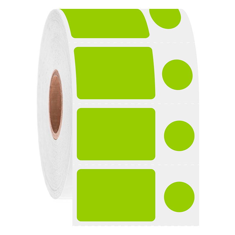 LabID™ Étiquettes Cryogéniques À Code-Barres - 28,6 x 19,1mm + Ø 11,1mm / Transfert Thermique