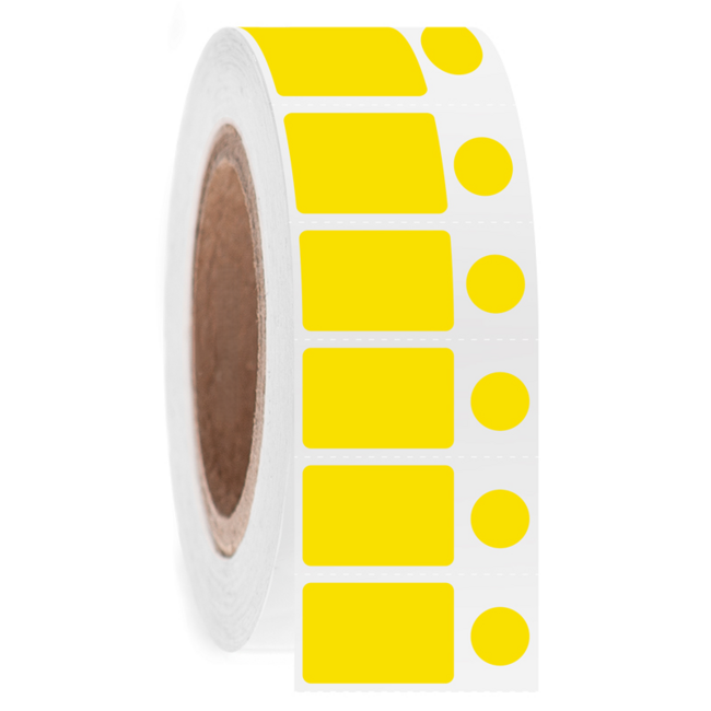 LabID™ Étiquettes Cryogéniques À Code-Barres - 28,6 x 19,1mm + Ø 11,1mm / Transfert Thermique