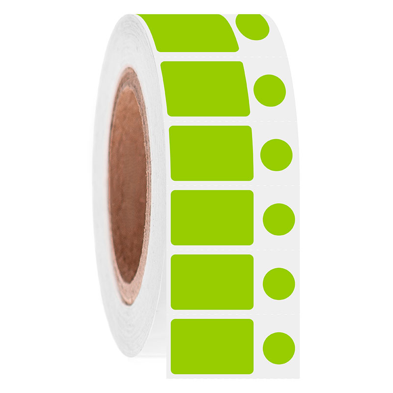 LabID™ Étiquettes Cryogéniques À Code-Barres - 28,6 x 19,1mm + Ø 11,1mm / Transfert Thermique