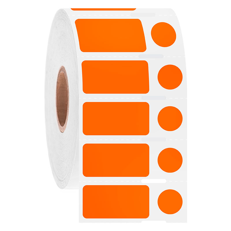 LabID™ Direct Thermische Cryo Etiketten Voor Bevroren Buisjes En Tubes -25,4 x 12,7mm + Ø 9,5mm