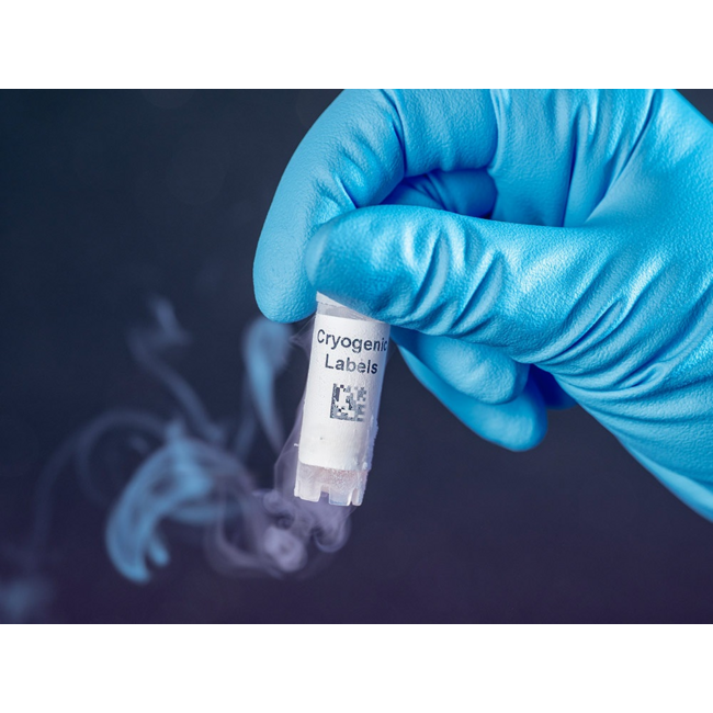 LabID™ Cryo Barcode Etiketten - 25,4 x 25,4mm / Thermotransfer